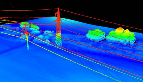 基于無(wú)人機(jī)的高清掃描，用于電力線管理