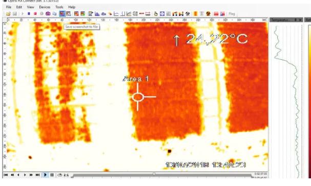 無人機熱成像調查任務的結果