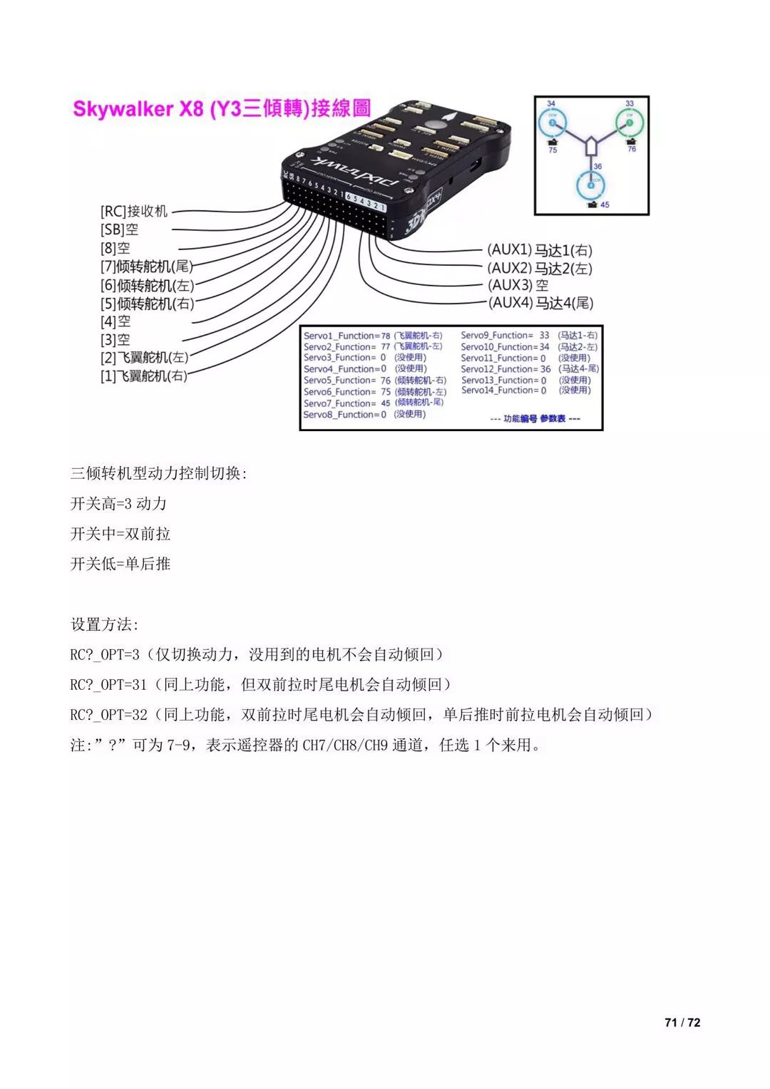 傾轉(zhuǎn)旋翼無人機調(diào)參教程（全）