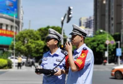 無人機(jī)全天不間斷在高空觀測(cè)流量情況