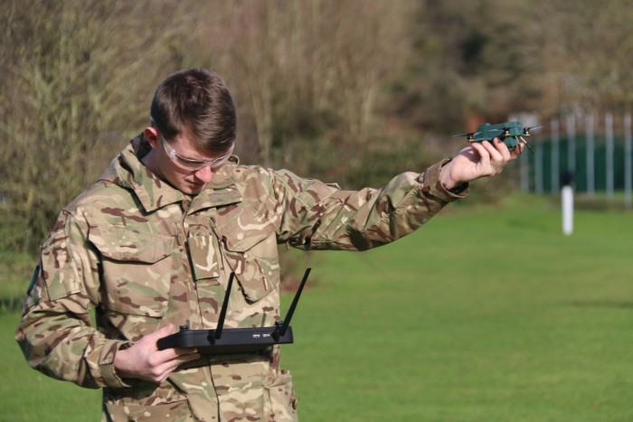 英軍“Bug”微型無人機(jī)，惡劣天氣正常飛行。