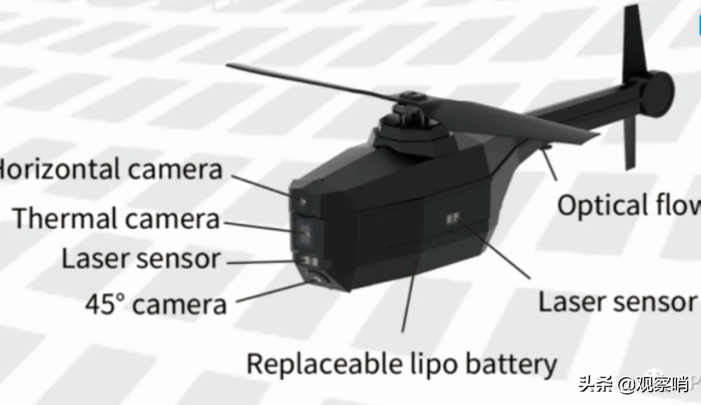 軍工技術(shù)巨大進步，研發(fā)“蜂鳥”小型無人偵察機，只有17厘米長
