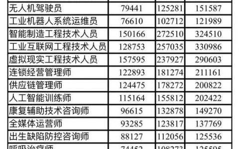 北京新職業(yè)薪酬報告：無人機駕駛員無人機裝調(diào)檢修工相榜