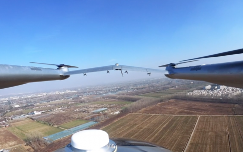 峰飛V1500M首款載人飛行器（峰飛航空科技自動駕駛eVTOL載人飛行器）