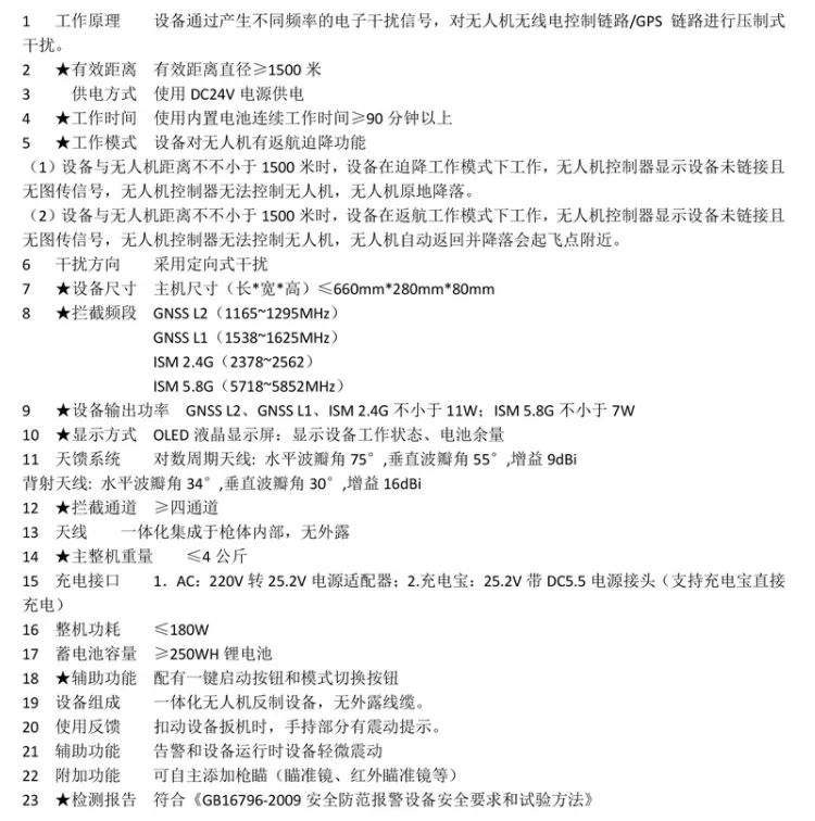 TFN MR56 手持式無人機干擾器