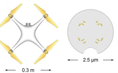 德研發(fā)光驅(qū)控微型無人機(jī)（用光驅(qū)動(dòng)微米無人機(jī)）